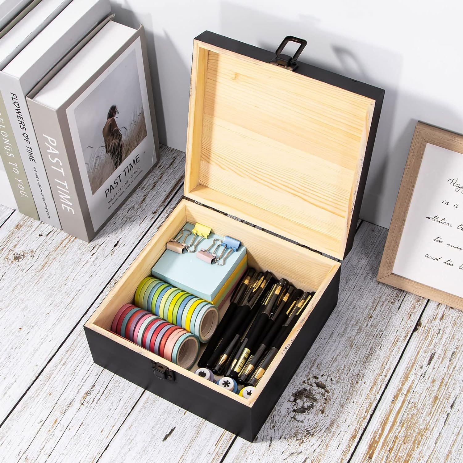 Useekoo Vintage Wooden Storage Box Container Review