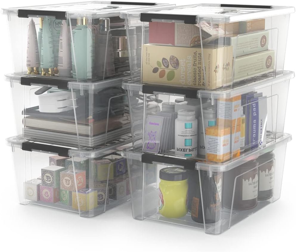 WYT Clear Storage Latch Bins Review