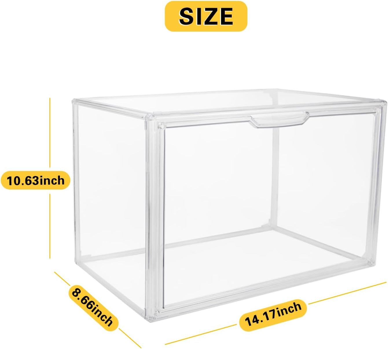 Clear Stackable Plastic Storage Bins Review