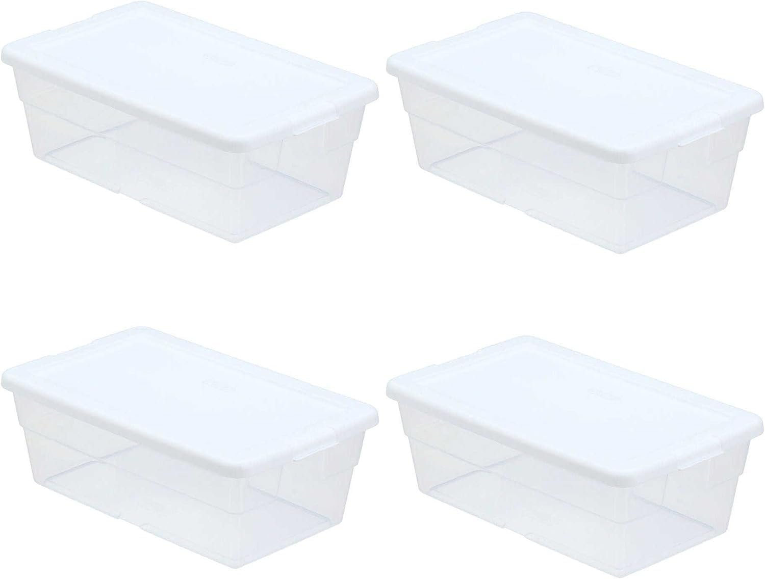 Sterilite Storage Box 6 Qt. Clear Review