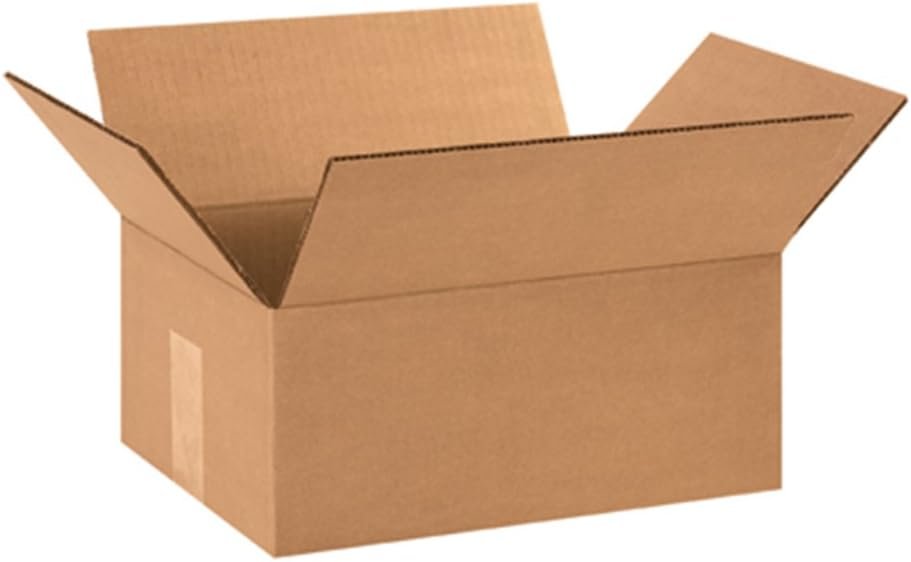 AVIDITI Shipping Boxes Medium 12L x 9W x 4H, 25-Pack | Corrugated Cardboard Box for Moving, Mailing, Packing and Storage 12x9x4