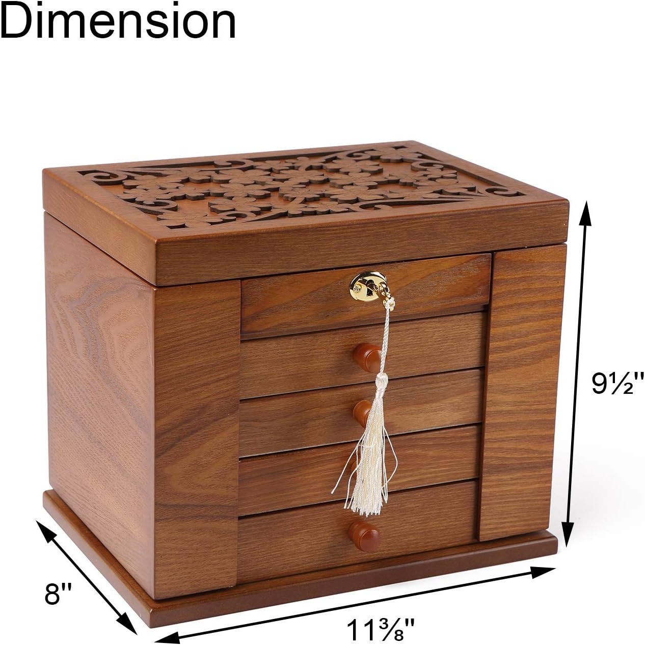 Changsuo Wooden Jewelry Box Review