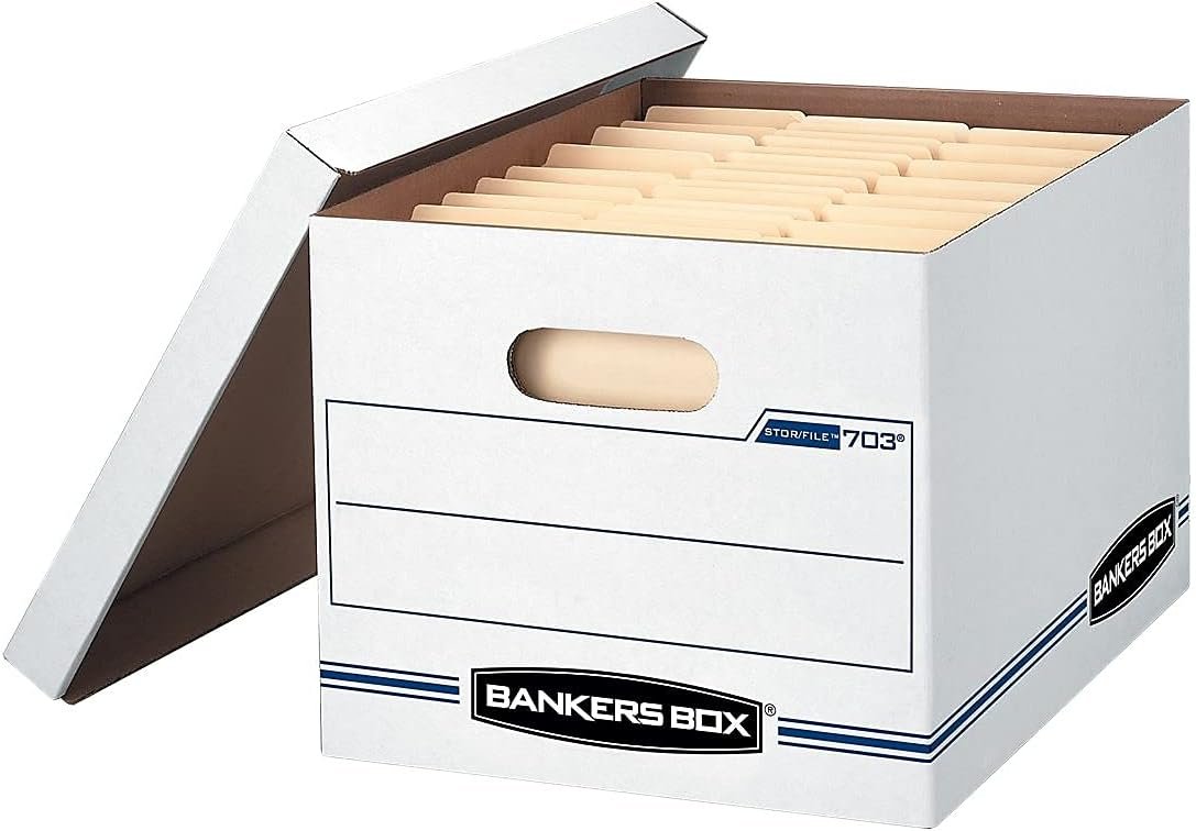 Bankers Box 12 Pack STOR/FILE Basic Duty File Storage Boxes Review
