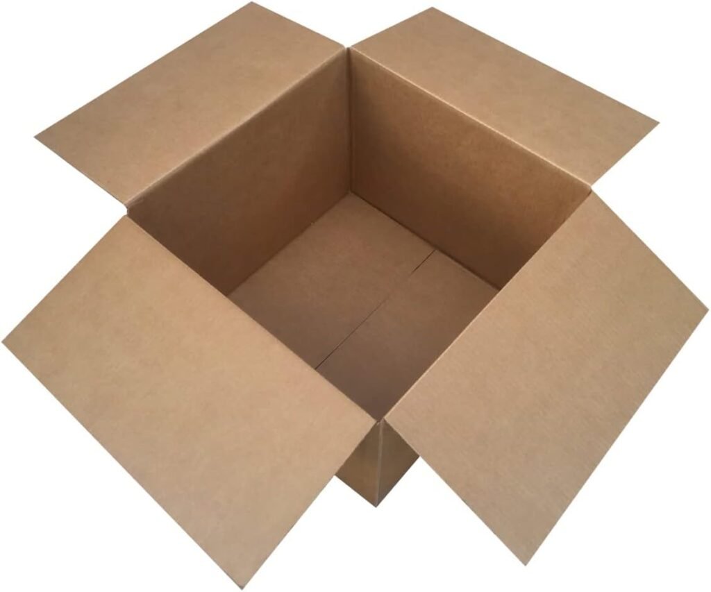 Large Moving Boxes (6 Pack) 20x20x15-inches Packing Cardboard Box